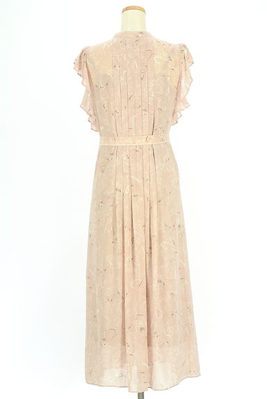 クリックで大画像表示 Snidel(スナイデル)の古着「キーネック花柄シフォンワンピース(ワンピース・チュニック)」大画像2へ