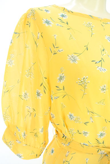 クリックで大画像表示 URBAN RESEARCH(アーバンリサーチ)の古着「items URBAN RESEARCH 花柄シフォンカットソー(カットソー・プルオーバー)」大画像4へ