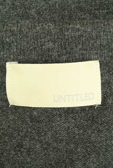 クリックで大画像表示 UNTITLED(アンタイトル)の古着「ベーシックニットトップス(ニット)」大画像6へ