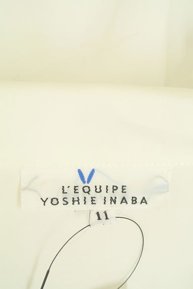 クリックで大画像表示 L'EQUIPE YOSHIE INABA(レキップヨシエイナバ)の古着「オープンカラーブラウス(ブラウス)」大画像6へ