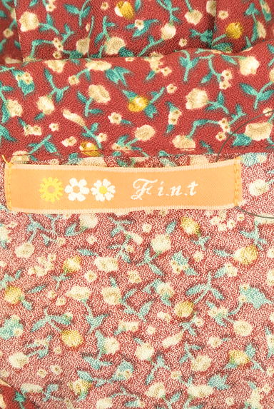 クリックで大画像表示 F i.n.t(フィント)の古着「小花柄オープンカラーブラウスワンピース(ワンピース・チュニック)」大画像6へ