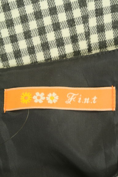 クリックで大画像表示 F i.n.t(フィント)の古着「ウエストリボンギンガムチェック柄ワンピース(ワンピース・チュニック)」大画像6へ