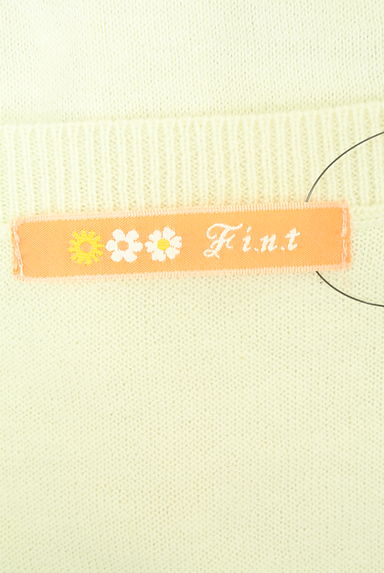 クリックで大画像表示 F i.n.t(フィント)の古着「リボンボタンニットカーディガン(カーディガン・ボレロ)」大画像6へ