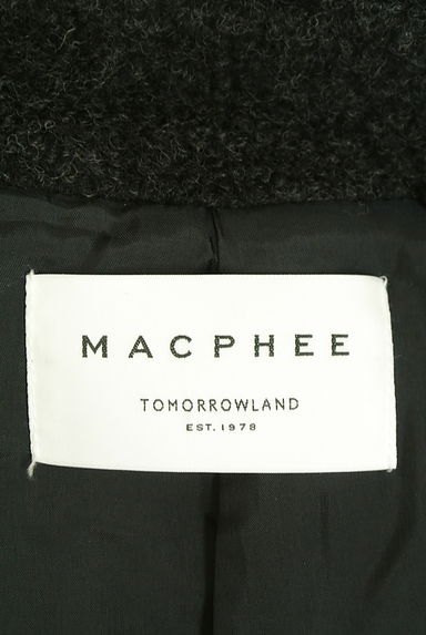 クリックで大画像表示 TOMORROWLAND(トゥモローランド)の古着「MACPHEE ビッグカラーロングコート(コート)」大画像6へ
