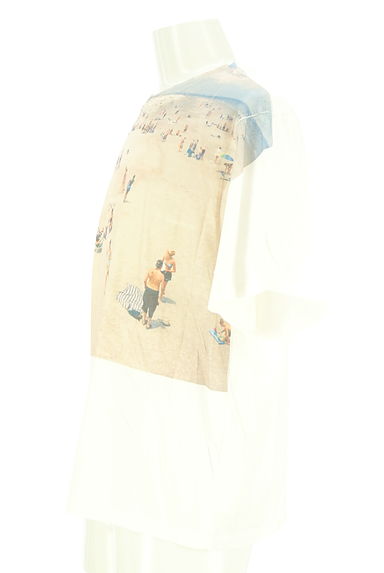 クリックで大画像表示 JANE SMITH(ジェーンスミス)の古着「Ron Hermanコラボ ビーチプリントTシャツ(Tシャツ)」大画像3へ