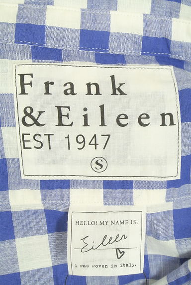 クリックで大画像表示 Frank&Eileen(フランクアンドアイリーン)の古着「ギンガムチェック柄シャツ(ブラウス)」大画像6へ
