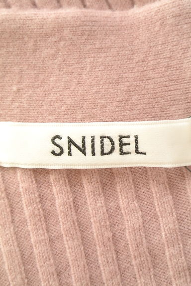 Snidel（スナイデル）の古着「アシメカシュクールニットワンピース（ワンピース・チュニック）」大画像６へ
