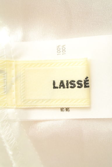 LAISSE PASSE（レッセパッセ）の古着「花柄レース膝丈ワンピース（ワンピース・チュニック）」大画像６へ