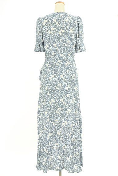 Snidel（スナイデル）の古着「花柄カシュクールロングワンピース（ワンピース・チュニック）」大画像２へ