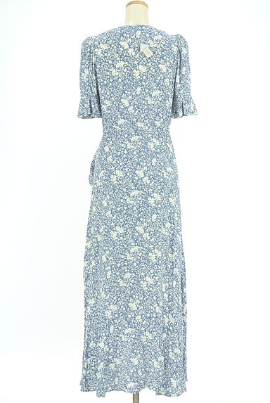 Snidel（スナイデル）の古着「花柄カシュクールロングワンピース（ワンピース・チュニック）」大画像４へ