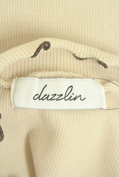 dazzlin（ダズリン）の古着「メロウ肩フリルリブニット（ニット）」大画像６へ