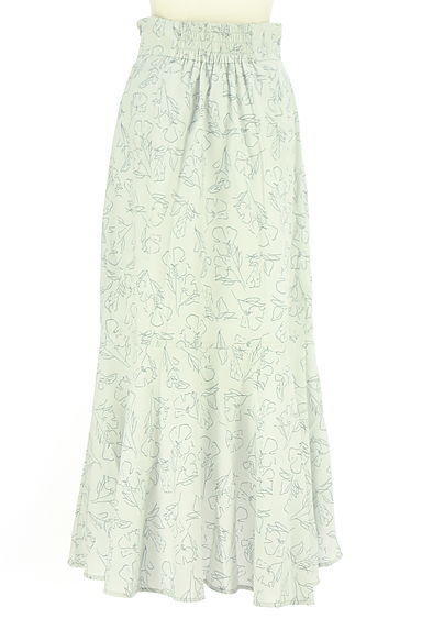 dazzlin（ダズリン）の古着「フィッシュテールシフォンロングスカート（ロングスカート・マキシスカート）」大画像２へ