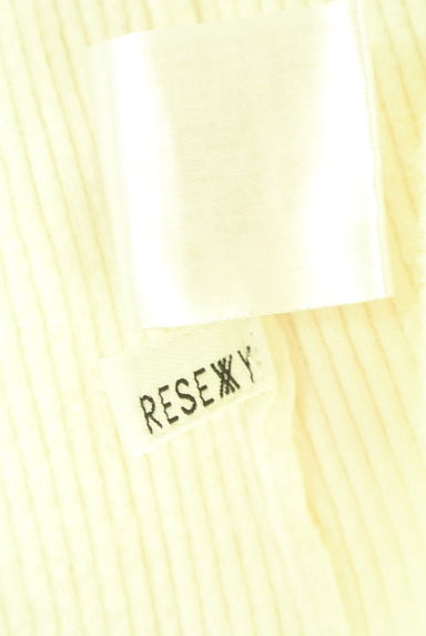 RESEXXY（リゼクシー）の古着「モックネックリブニットトップス（ニット）」大画像６へ