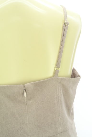 PROPORTION BODY DRESSING（プロポーションボディドレッシング）の古着「スエードタッチキャミワンピース（キャミワンピース）」大画像５へ