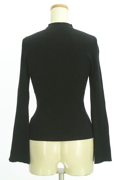 PROPORTION BODY DRESSING（プロポーションボディドレッシング）の古着「スタンドカラーリブニットトップス（ニット）」大画像２へ