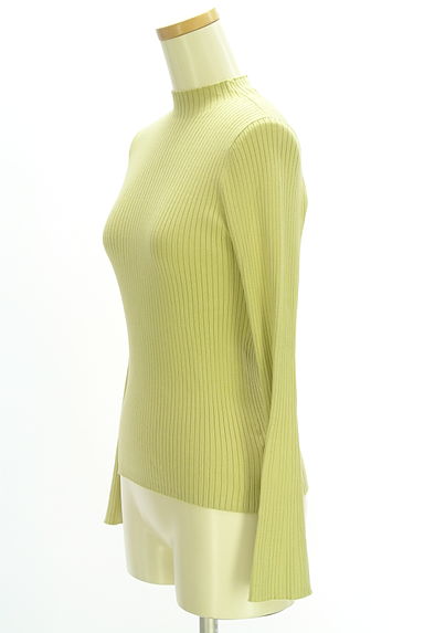 PROPORTION BODY DRESSING（プロポーションボディドレッシング）の古着「スタンドカラーリブニットトップス（ニット）」大画像３へ