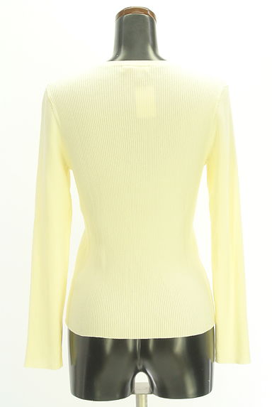 PROPORTION BODY DRESSING（プロポーションボディドレッシング）の古着「袖スリットリブニットカーディガン（カーディガン・ボレロ）」大画像２へ