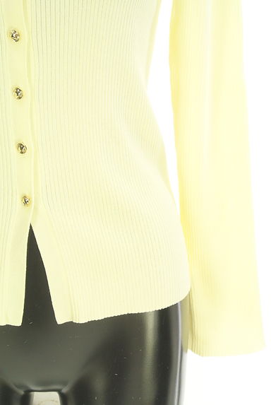 PROPORTION BODY DRESSING（プロポーションボディドレッシング）の古着「袖スリットリブニットカーディガン（カーディガン・ボレロ）」大画像５へ