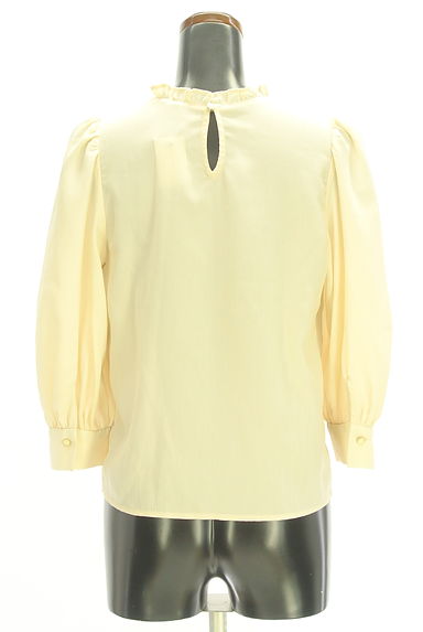 PROPORTION BODY DRESSING（プロポーションボディドレッシング）の古着「ボリュームスリーブシフォンカットソー（ブラウス）」大画像２へ
