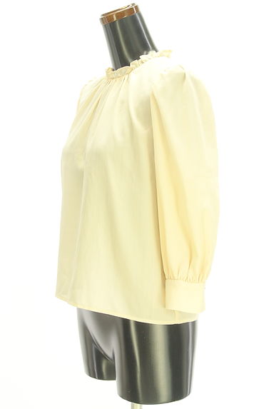 PROPORTION BODY DRESSING（プロポーションボディドレッシング）の古着「ボリュームスリーブシフォンカットソー（ブラウス）」大画像３へ