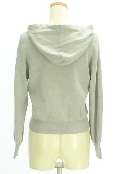 PROPORTION BODY DRESSING（プロポーションボディドレッシング）の古着「パール付きニットパーカー（ニット）」大画像２へ
