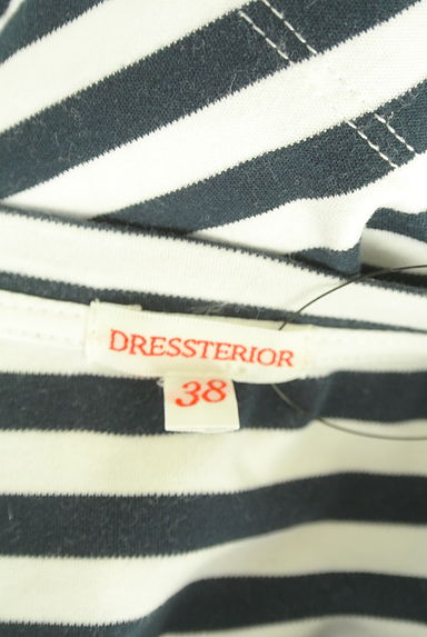 DRESSTERIOR（ドレステリア）の古着「ボーダー柄ドルマンカットソー（カットソー・プルオーバー）」大画像６へ