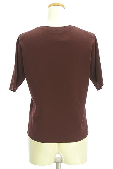 PROPORTION BODY DRESSING（プロポーションボディドレッシング）の古着「ドロップショルダーニットトップス（ニット）」大画像２へ
