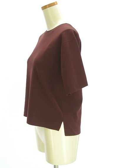 PROPORTION BODY DRESSING（プロポーションボディドレッシング）の古着「ドロップショルダーニットトップス（ニット）」大画像３へ