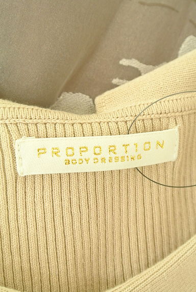 PROPORTION BODY DRESSING（プロポーションボディドレッシング）の古着「別地切替ワンピース（ワンピース・チュニック）」大画像６へ