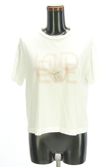 L'EQUIPE（レキップ）の古着「ロゴプリントコットンＴシャツ（Ｔシャツ）」大画像４へ