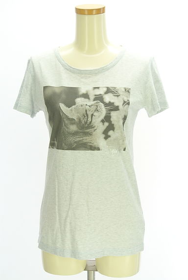 L'EQUIPE YOSHIE INABA（レキップヨシエイナバ）の古着「プリントコットンＴシャツ（Ｔシャツ）」大画像１へ