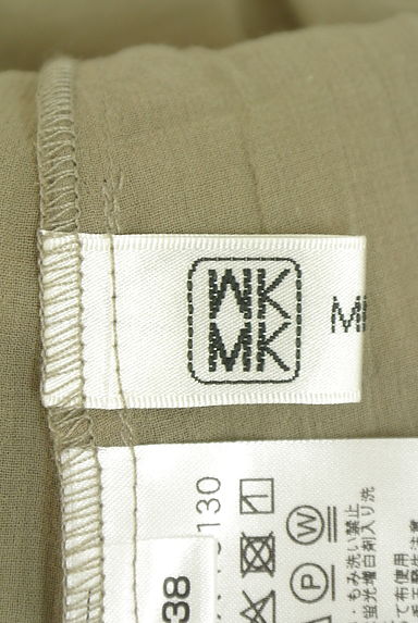 MK MICHEL KLEIN（エムケーミッシェルクラン）の古着「ペプラムシアーブラウス（カットソー・プルオーバー）」大画像６へ