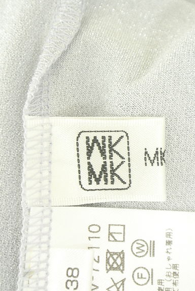 MK MICHEL KLEIN（エムケーミッシェルクラン）の古着「ラメMIXノースリカットソー（カットソー・プルオーバー）」大画像６へ
