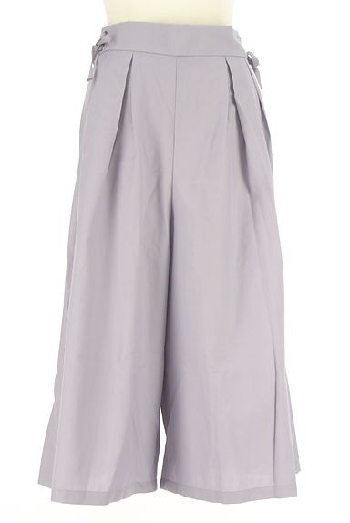 axes femme（アクシーズファム）の古着「サイドレースミモレキュロットパンツ（パンツ）」大画像１へ