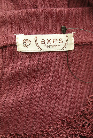 axes femme（アクシーズファム）の古着「チョーカー風リブカットソー（カットソー・プルオーバー）」大画像６へ