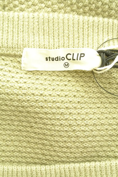 studio CLIP（スタディオクリップ）の古着「ワッフルコットンニット（ニット）」大画像６へ