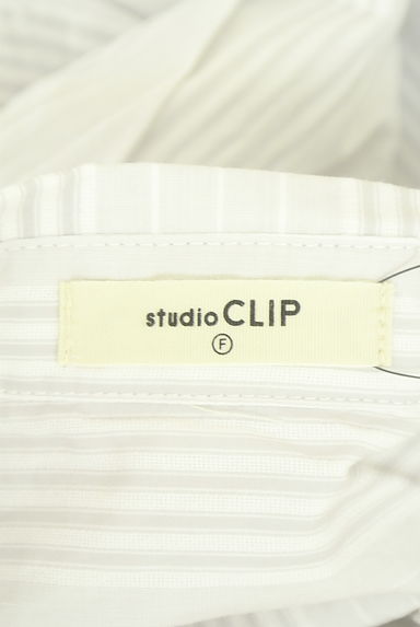 studio CLIP（スタディオクリップ）の古着「後ろタックマルチストライプ柄シャツ（カジュアルシャツ）」大画像６へ