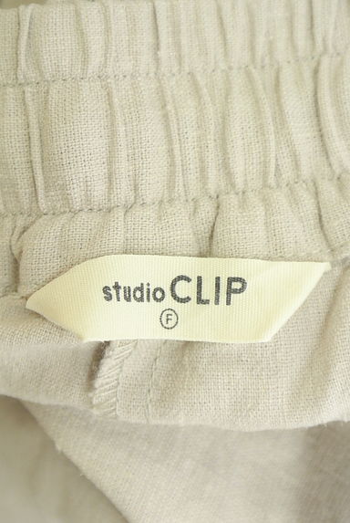 studio CLIP（スタディオクリップ）の古着「タックワイドライトパンツ（パンツ）」大画像６へ