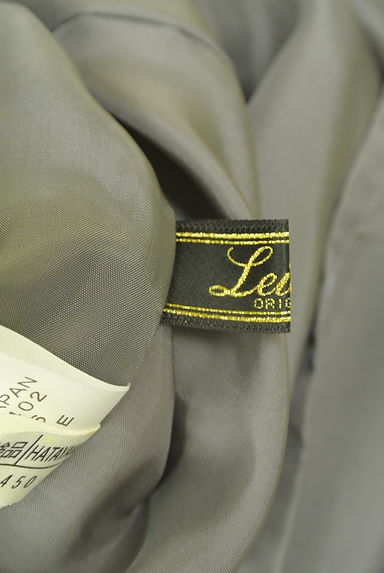 クリックで大画像表示 LEILIAN(レリアン)の古着「サイド花柄プリントヘリンボーン織ワンピース(ワンピース・チュニック)」大画像6へ