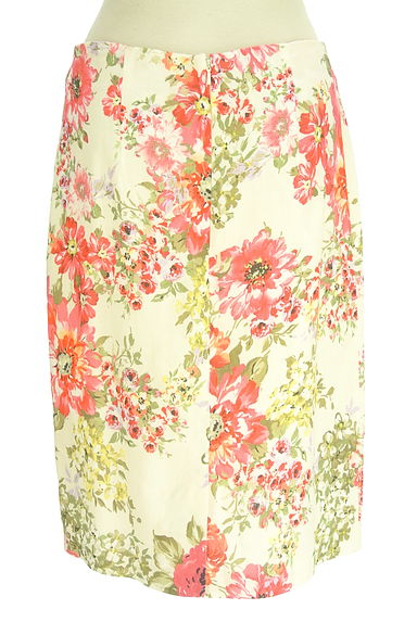 クリックで大画像表示 Laura Ashley(ローラアシュレイ)の古着「花柄タイトスカート(スカート)」大画像2へ