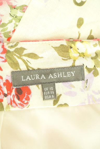 クリックで大画像表示 Laura Ashley(ローラアシュレイ)の古着「花柄タイトスカート(スカート)」大画像6へ