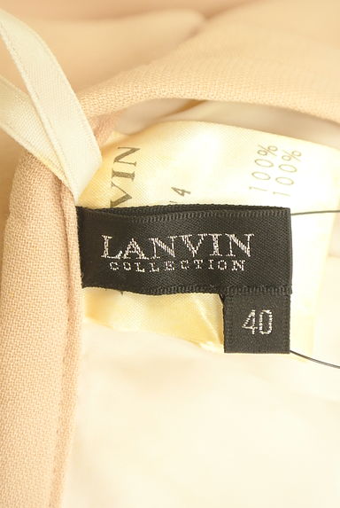 クリックで大画像表示 LANVIN(ランバン)の古着「ボックスプリーツロングスカート(ロングスカート・マキシスカート)」大画像6へ