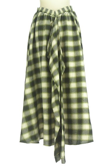 クリックで大画像表示 antiqua(アンティカ)の古着「patterntorso チェック柄ロングスカート(ロングスカート・マキシスカート)」大画像2へ