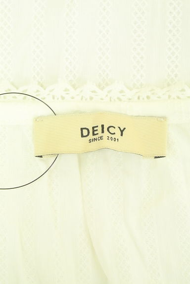クリックで大画像表示 DEICY(デイシー)の古着「レース切替コットンティアードワンピース(ワンピース・チュニック)」大画像6へ