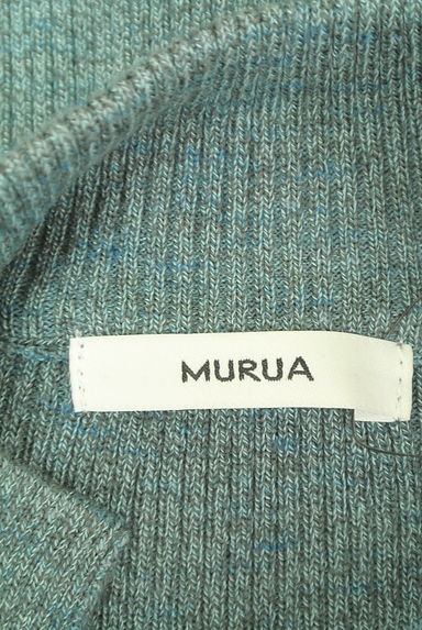 クリックで大画像表示 MURUA(ムルーア)の古着「チャイナボタンレイヤード風リブニット(ニット)」大画像6へ