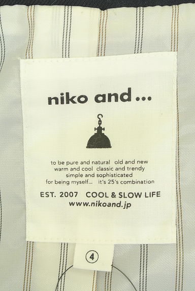 クリックで大画像表示 niko and...(ニコ アンド)の古着「オーバーサイズテーラードジャケット(ジャケット)」大画像6へ