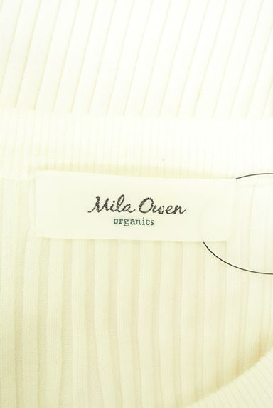 クリックで大画像表示 Mila Owen(ミラオーウェン)の古着「半袖リブニット(ニット)」大画像6へ