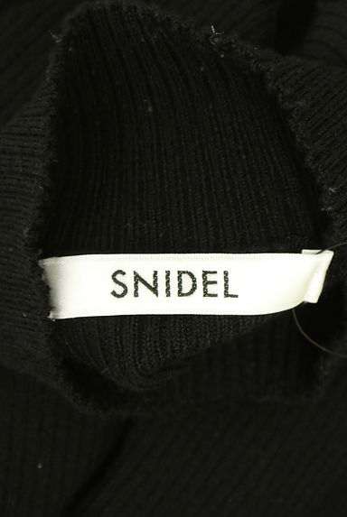 クリックで大画像表示 Snidel(スナイデル)の古着「モックネックリブニット(ニット)」大画像6へ