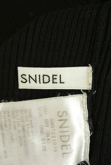 クリックで大画像表示 Snidel(スナイデル)の古着「アシメネックリブニット(ニット)」大画像6へ