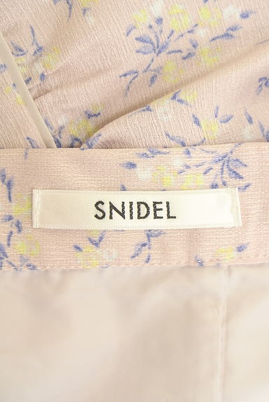 Snidel（スナイデル）の古着「サイドリボン小花柄ロングスカート（スカート）」大画像６へ